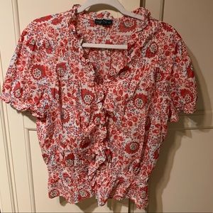 Ralph Lauren Button Up Blouse!